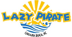 Carolina Beach Visitors Lazy Pirate Logo