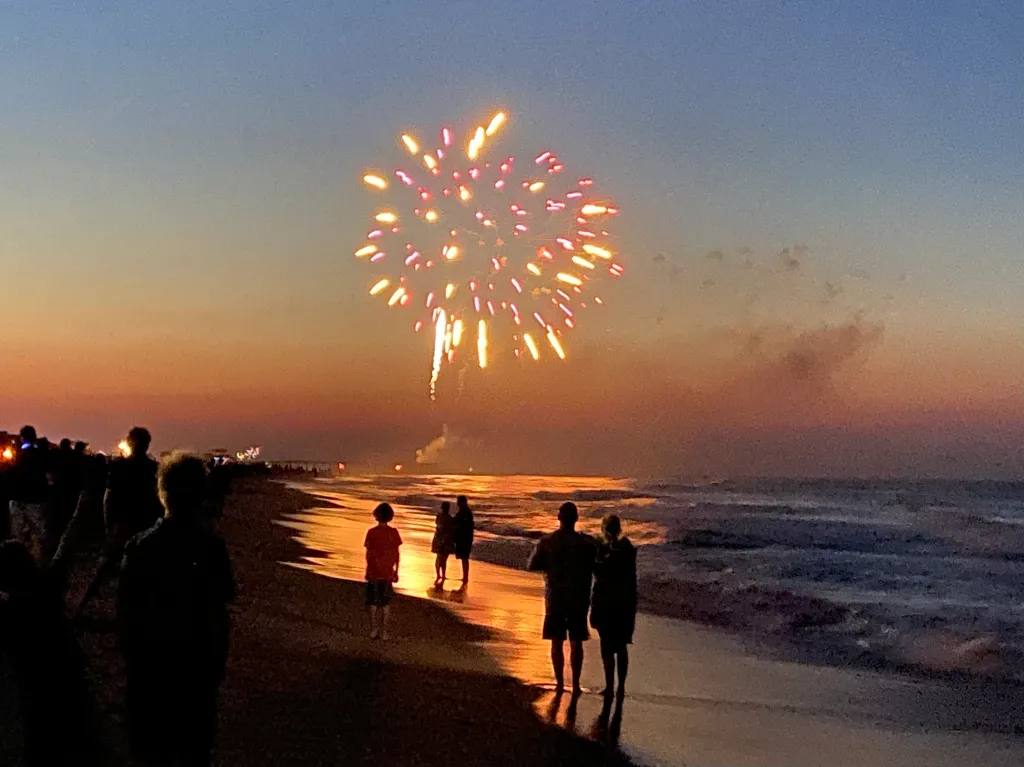 carolina beach fireworks