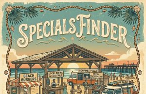 Food & Drink Deals CarolinaBeachVisitors Dining and Restaurant deals and specials finder Pleasure Island CB Kure Fort Fisher locals discounts, food specials, drink specials, locals specials, dining deals, trivia, karaoke, sports